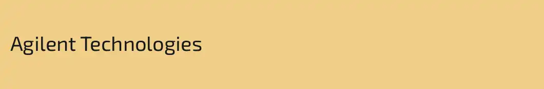 Agilent Technologies